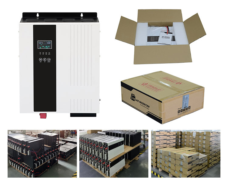 5kVA 5000W 48V off-grid Solar hybrid inverter converter pure sine wave ...