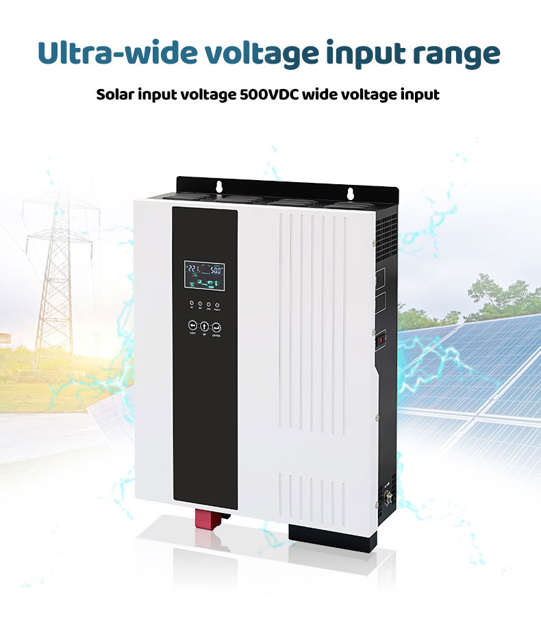 5kVA 5000W 48V off-grid Solar hybrid inverter converter pure sine wave ...