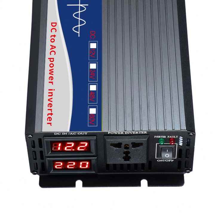 5000W Pure Sine Wave Power Inverter DC 12V AC 110V/220V/230V/240V ...