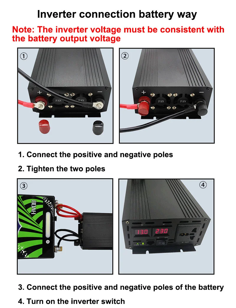 Pure Sine Wave Inverter 12v 220v 3000W 4000W 5000W Power 12V 24V 48V ...