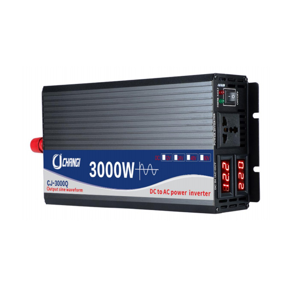 Changi 3000W 12V 24V 48V 72V Dc To Ac 110V/220V pure sine wave 